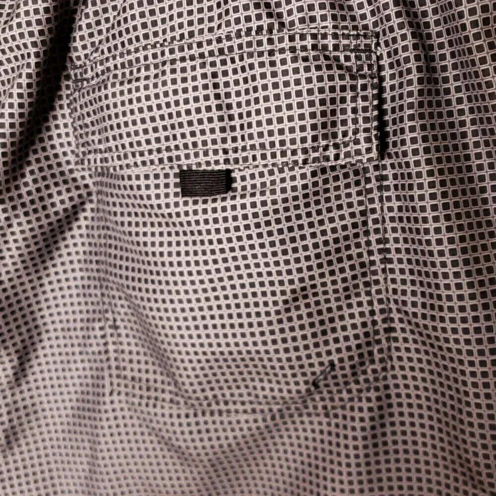 Kirkland Mens Geometric Print Swim Trunks XL